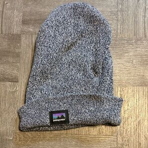 Patagonia Heathered Gray Beanie